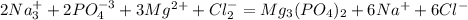 P→P2O5→H3PO4→Na3PO4→Mg3(PO4)2 Напишите уравнения реакций согласно схеме. Для последней реакции соста