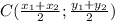 Точка С - середина відрізка АВ. Знайдіть координати точки А, якщо В(-2; 4), С(8;0).