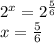 Розв’язати рівняння ∛(8^х ) =√(2∙) ∛2.