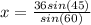 ответ очень баллов Дан треугольник ABC. AC= 36 см; ∢ B= 60°; ∢ C= 45°. ответ: AB=  −−−−−√ см.