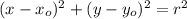 Изобрази окружность, соответствующую уравнению нужноОпределите взаимное расположение Окружности (x-3