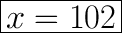 Реши уравнение: 8⋅(5+x)−3x=6x−62.