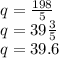 Найди корень уравнения:1/110q−1+1/15q-2=0ответ