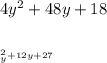 До ть с вираз 5y/(y+3)-(y-6)/(y+9)=