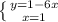 Розв'яжіть систему рівнянь підствновки: {6x+y=1; 3x-y=8;