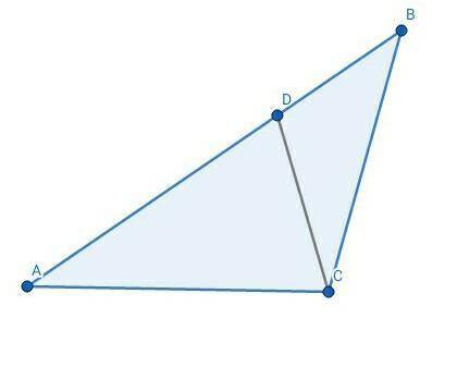 В треугольнике АВС точка D на стороне АВ выбрана так, что АС = AD. ∠А треугольника АВС равен 26°, а 