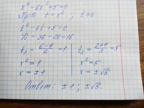 балов 1. Знайдіть корені рівняння: а) х4 – 6x + 5 = 0;