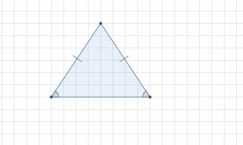  Основа та бічна сторона рівнобедреного трикутника відносяться як 3 :4 . Знайдіть сторони цього трик