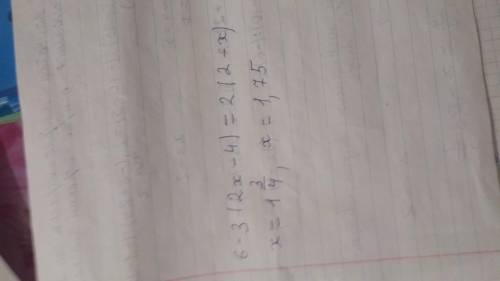  1) Обчислити 2)(3 1\8 - 2 5\12) × (-1 4\17) 2) Розв'язати рівняння 1)х+2,4\7 = х- 0,3\3,5 2) 6-3(2х