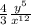 \frac{4}{3} \frac{y^{5}}{x^{12}}