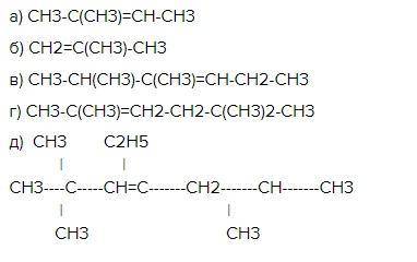  1.Напишите структурные формулы следующих соединений: А)2-метилбутановая кислота Б) 3-этилпентен-2 В