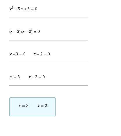  Решите уравнение: x^2-5x+6=0 