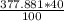 \frac{377.881*40}{100}