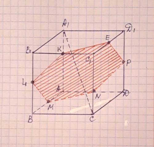 В основі піраміди лежить прямокутна трапеція з більшою бічноюстороною d і гострим кутом β. Бічна гра