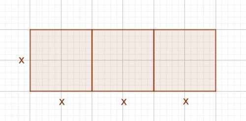 Если из трех одинаковых квадратов сложить прямоугольник, то его периметр будет равен 16 см. Чему рав