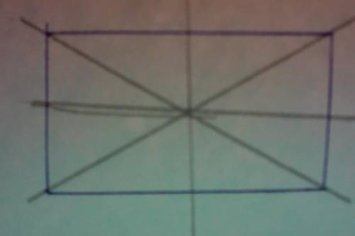  Сколько осей симметрии у прямоугольника? (начертить чертёж и показать на чертеже.) 