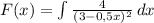 F(x)=\int\limits {\frac{4}{(3-0,5x)^2} } \, dx