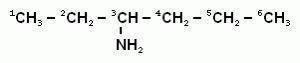 Напишите структурную формулу изомера 3- аминогексана ( изомерия углеродного скелета) ​