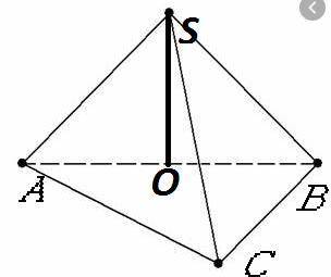 Катет рівнобедреного прямокутного трикутника дорівнює 3√2см. Точка яка рівновіддалена від вершин три