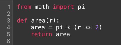 Создать алгоритм расчета площади окружности. Исходные данные радиус, выходные площадь окружности.