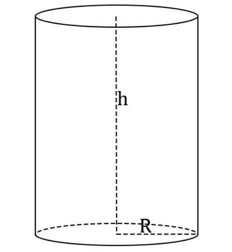 Вычислительной объем цилиндра если его радиус равен 8 см, а образующая - 10 см​