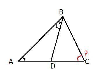 В треугольнике АВС ВД – биссектриса. Угол А равен 930, угол АВД равен 60. Найдите градусную меру угл
