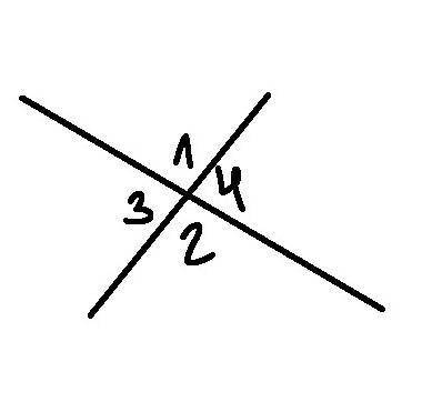 Сума двох кутів, що утворилися при перетині двох прямих,дорівнює 270°. Під яким кутомперетинаються ц