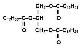 Формула олеїнодипальмітату