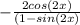 -\frac{2cos(2x)}{(1-sin(2x)}
