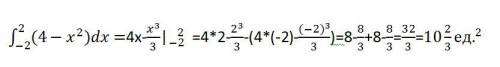5. Найти площадь фигуры, ограниченную линиями y=4−x2, y=0 6. Задача. 6 Осевое сечение цилиндра квадр