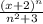 \frac{(x+2)^n}{n^2+3}