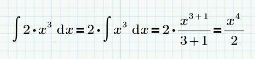 Вычислить интеграл 2интеграл x^3dx