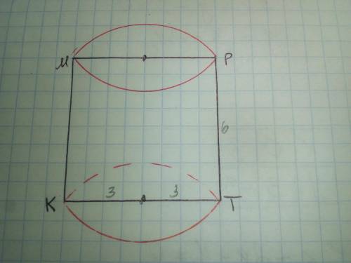 Обчисліть обєм целіндра.Осьовим перерізом є квадрат зі стороною 6 см. З поясненнями будь ласка