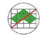 Найдите периметр зеленой фигуры (см. рис.), если известно, что диаметр круга равен 12, а все прямоуг