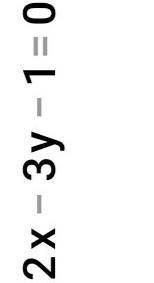 2x - 3y = 1(3x + y = 7​