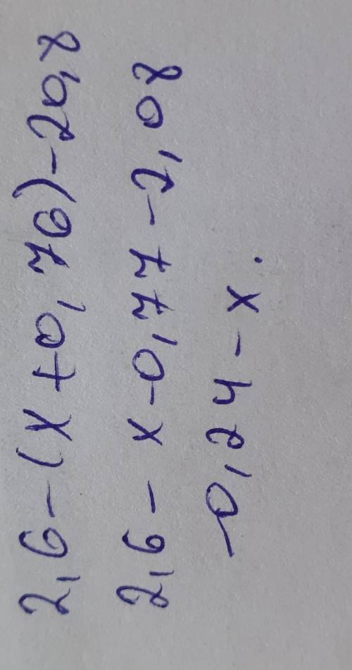 A) 2.6- (x + 0.76) - 2.08; b) 0.132: (3.4-x) 2.2.