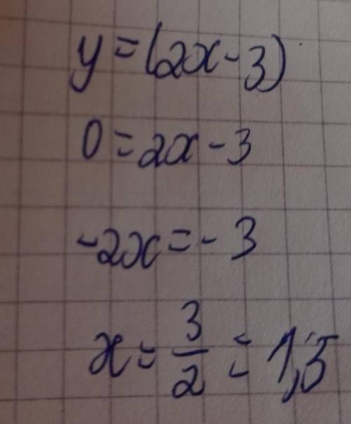 Дың туындыла1) y=(2х-3);​