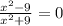 \frac{x^{2}-9 }{x^{2}+9 }=0