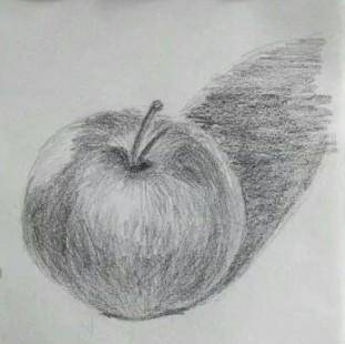 Рисование. Нарисуй набросок яблока и выполни его трансформацию