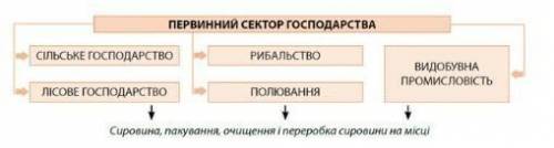 чому порівняно з первинним у вторинному сектори залежить від природних умов і природних ресурсів зна