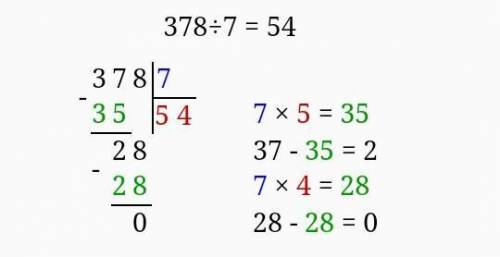 2. Выполни вычислени. :378:7​