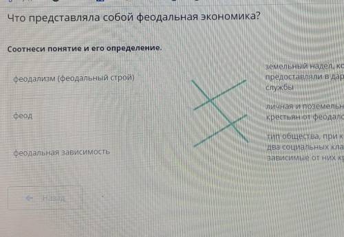 Соотнеси понятие и его определение. феодализм (феодальный строй)земельный надел, которыйпредоставлял