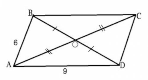 Геометрия 8 класс, параллелограмма ​