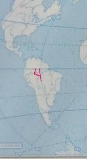 На контурной карте мира укажите цифрами, соответствующим 1.Остров Гренландия, 2.остров Мадагаскар, 3