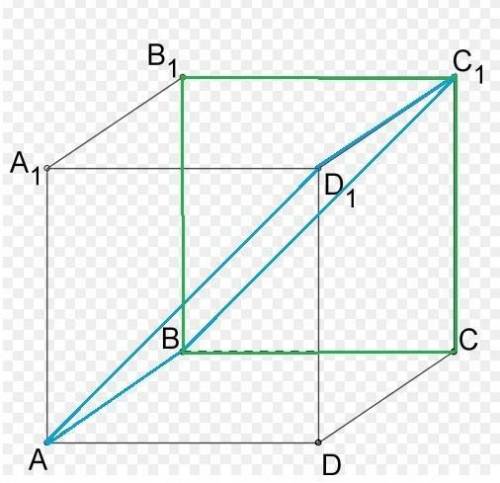 Дан куб abcda1b1c1d1 укажите на рисунке линию пересечения плоскостей aa1b1 и abc.
