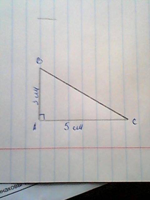 начертите прямоугольный триуголник одна сторона которого 3см 5мм найдите сумму всех сторон этого тре