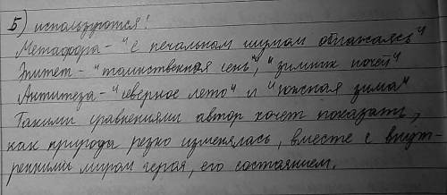 с этим 5) Подчеркнуть высказывание, анализирующее средства и приёмы создания образов приведенных ниж