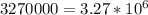 3270000=3.27*10^6