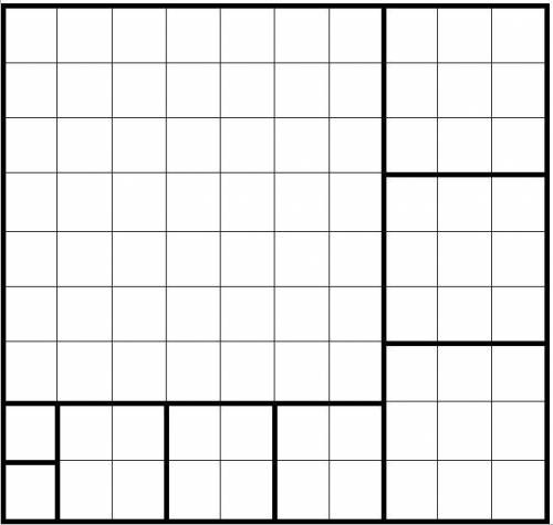 Можно ли прямоугольник 9 на 10 разрезать по линиям сетки на 9 квадратов?