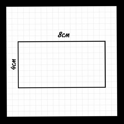 Площадь прямоугольника равна 32 cm2. Найдите его ширину, если длина равна 8 сm. Начертите такой прям
